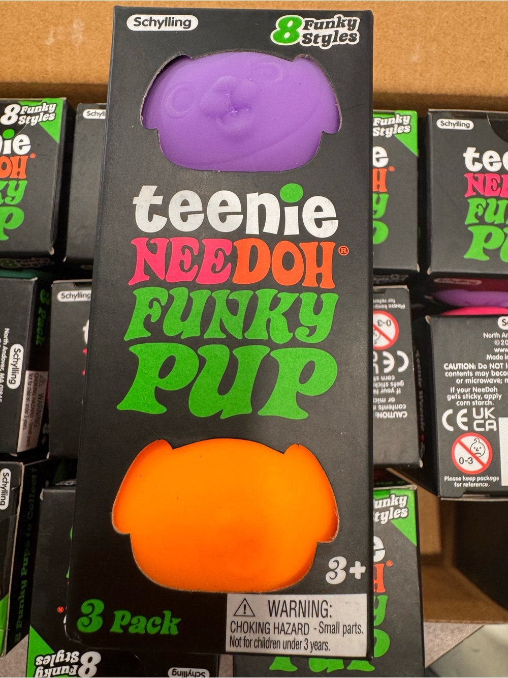 Teenie Needoh Funky Pup 3-Pack - single pack